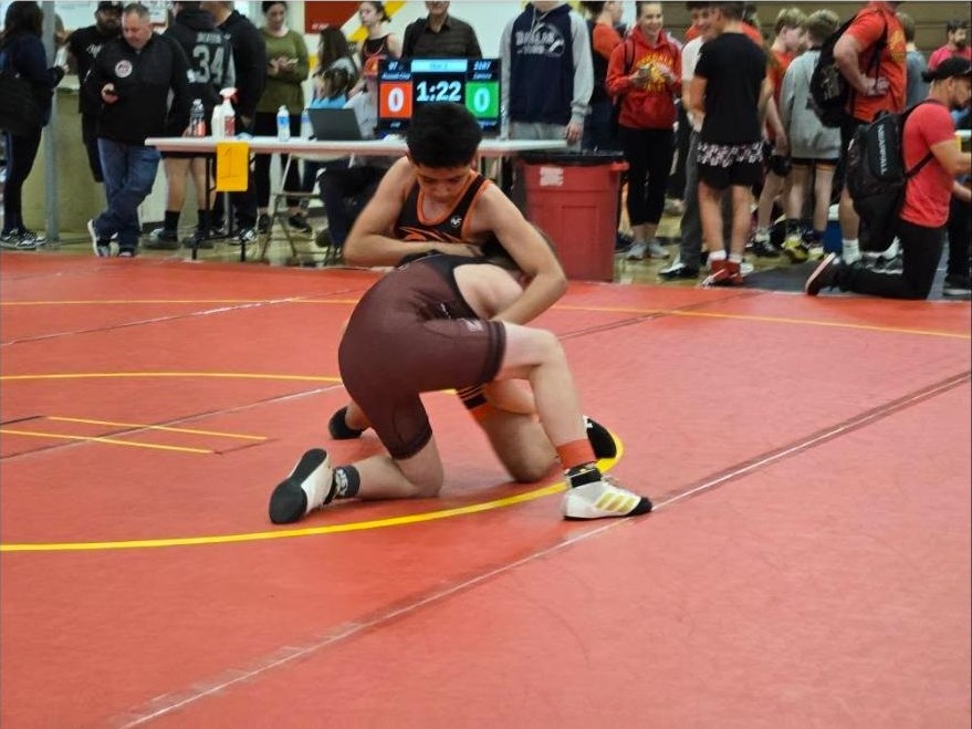 Tournament action