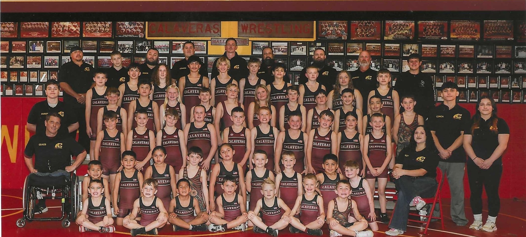 2025-2026 Calaveras Youth Wrestling team